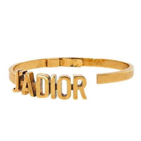 dior gold bracelet|christian dior j'adior bracelets.